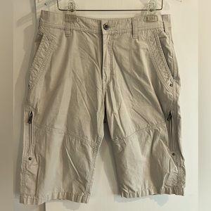 BOSSINI khaki cargo shorts